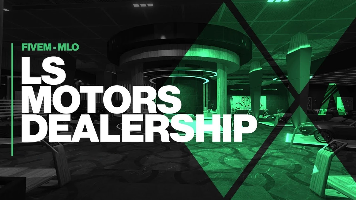 LS Motors – Dealership MLO | Fully Open Source FiveM Interior